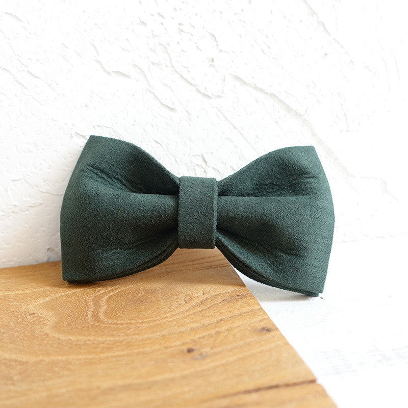 MUTTCO pet collar bow traction set - fancy design