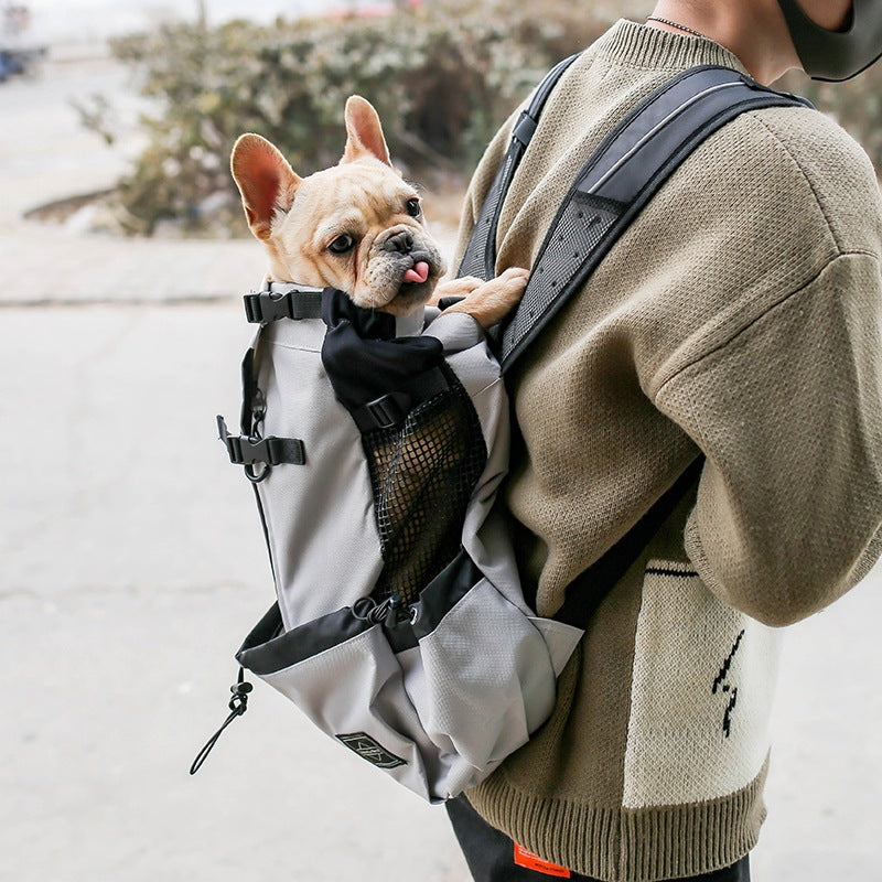 Pet/Dog Carrier Bag - Backpack Double Shoulder Portable Travel Outdoor