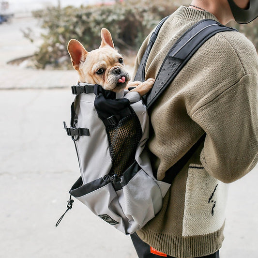 Pet/Dog Carrier Bag - Backpack Double Shoulder Portable Travel Outdoor