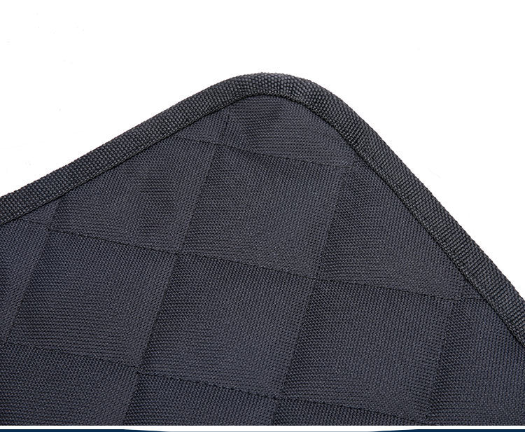 Dog Car Seat Cover - Safety Protector With Zipper And Pocket For Travel