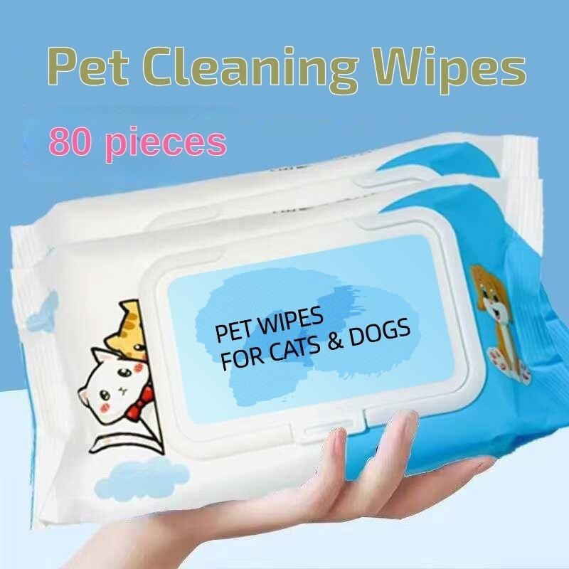 Pet Wet Wipes For Paws And Butt Care