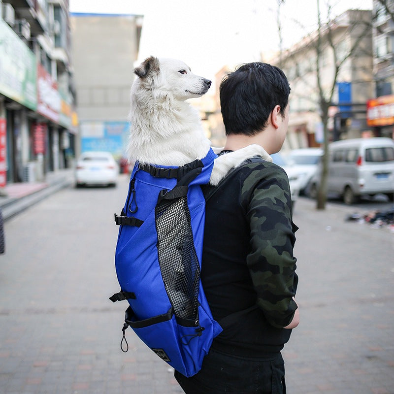Pet/Dog Carrier Bag - Backpack Double Shoulder Portable Travel Outdoor