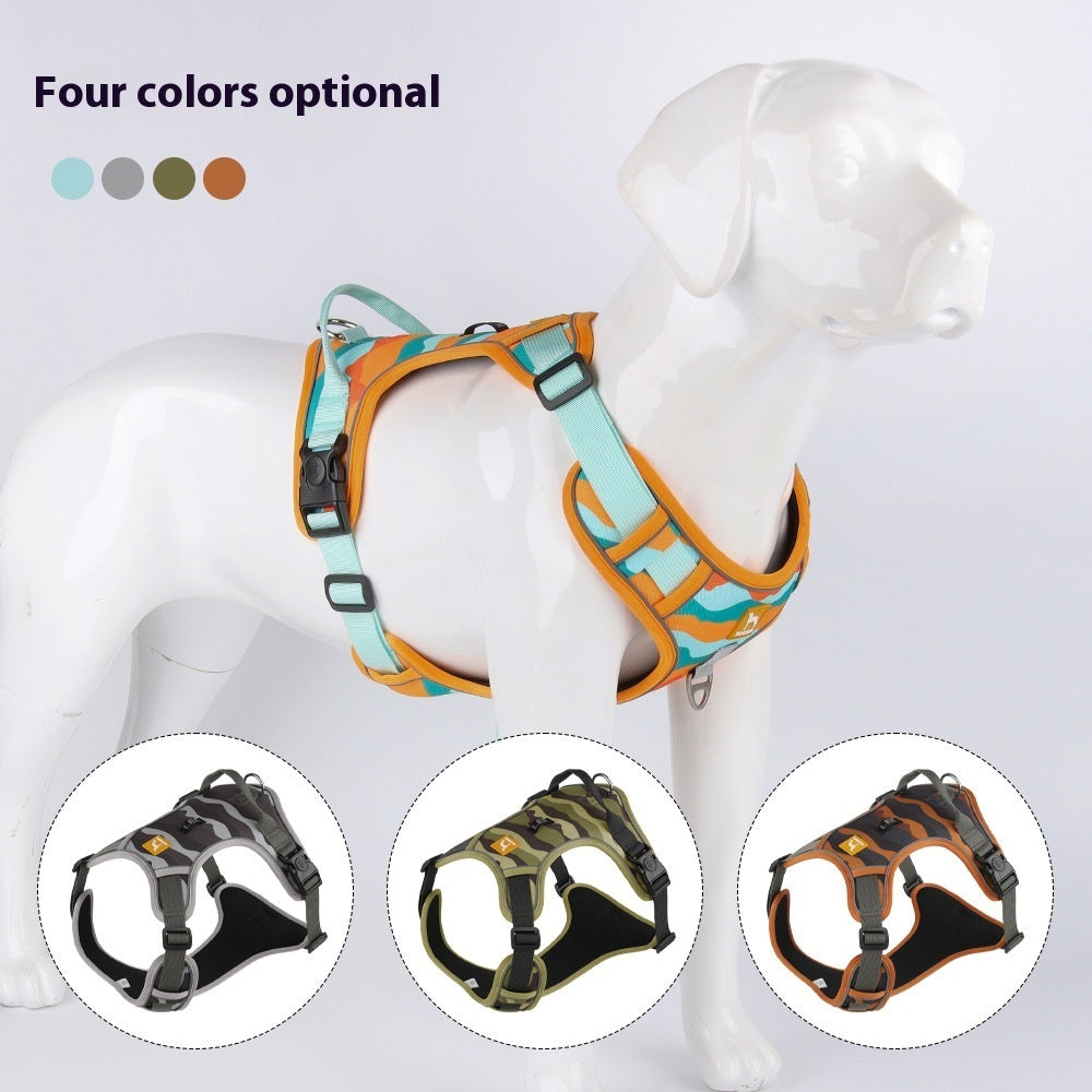 No-pull harness Fancy design - Dog Reflective Commuter Hand Holding Rope