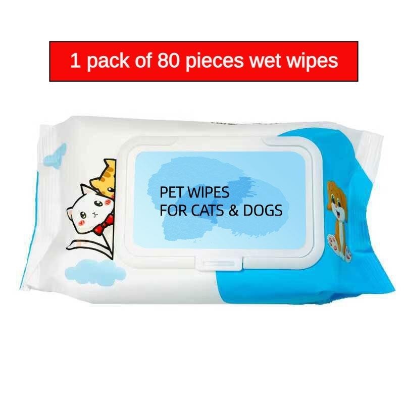 Pet Wet Wipes For Paws And Butt Care